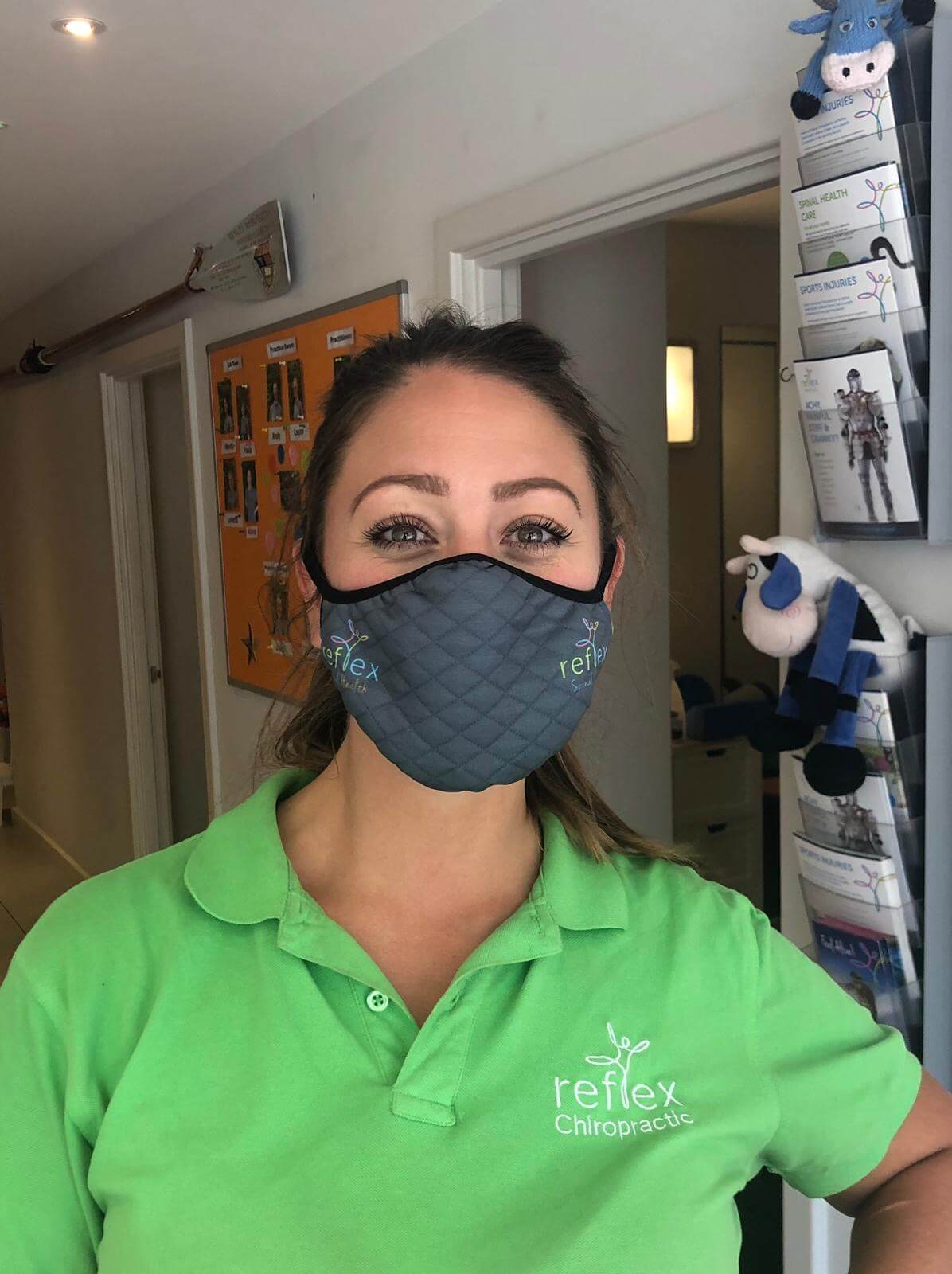 Face Masks For All from 24th July! Reflex Spinal Health Your Reading